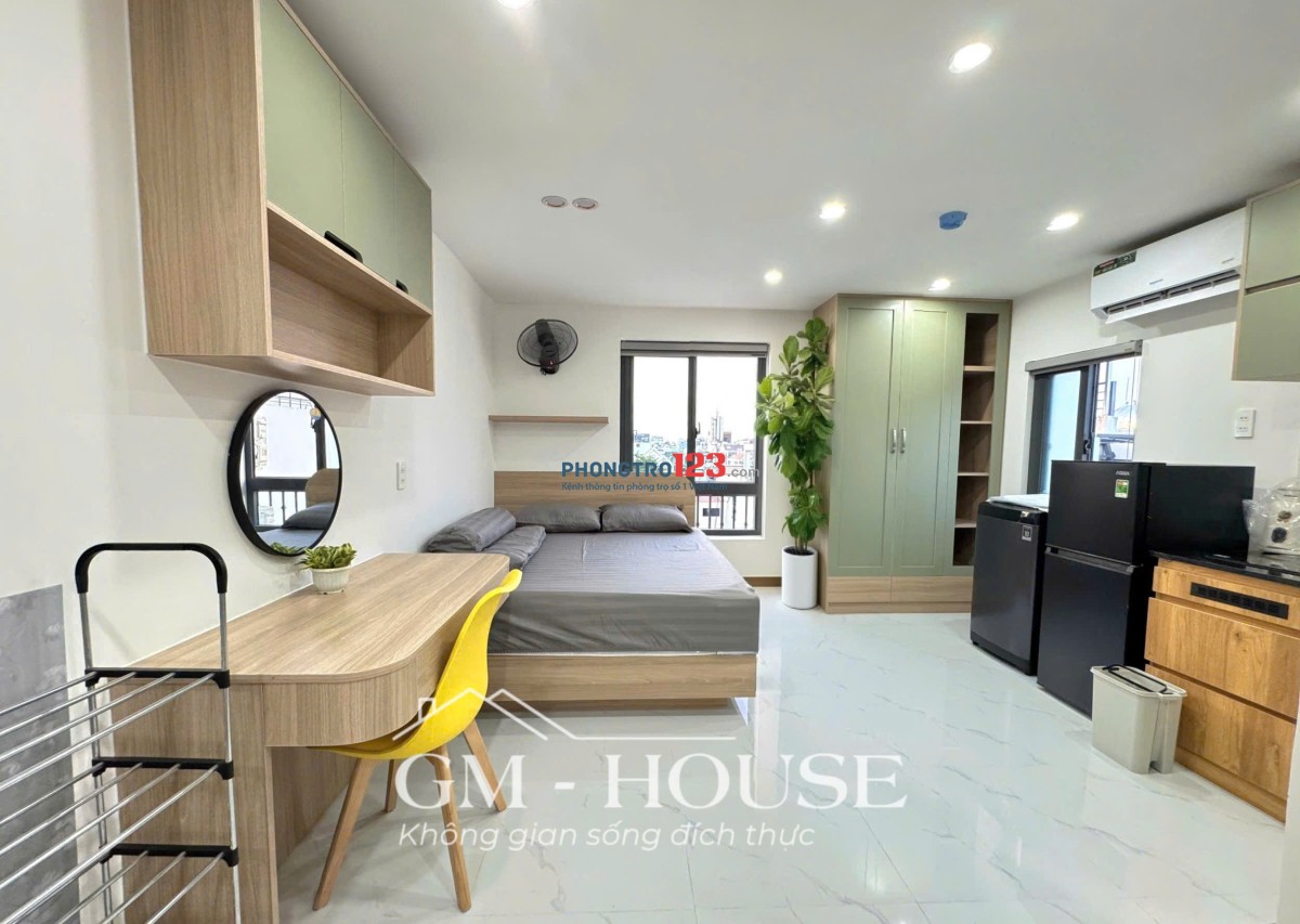  Căn hộ dịch vụ mới chính thức khai trương! 35m2, Full nt-mgr- tiện kết nối sang BT,PN, TB,...