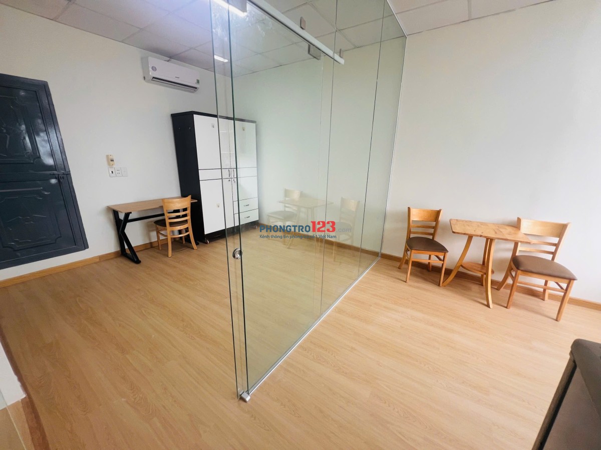 CHO THUÊ 1PN TÁCH BẾP 35M2 - CỬA SỔ LỚN _ Bùi ĐÌNH TÚY GẦN HUTECH, VLU, Hồng Bàng