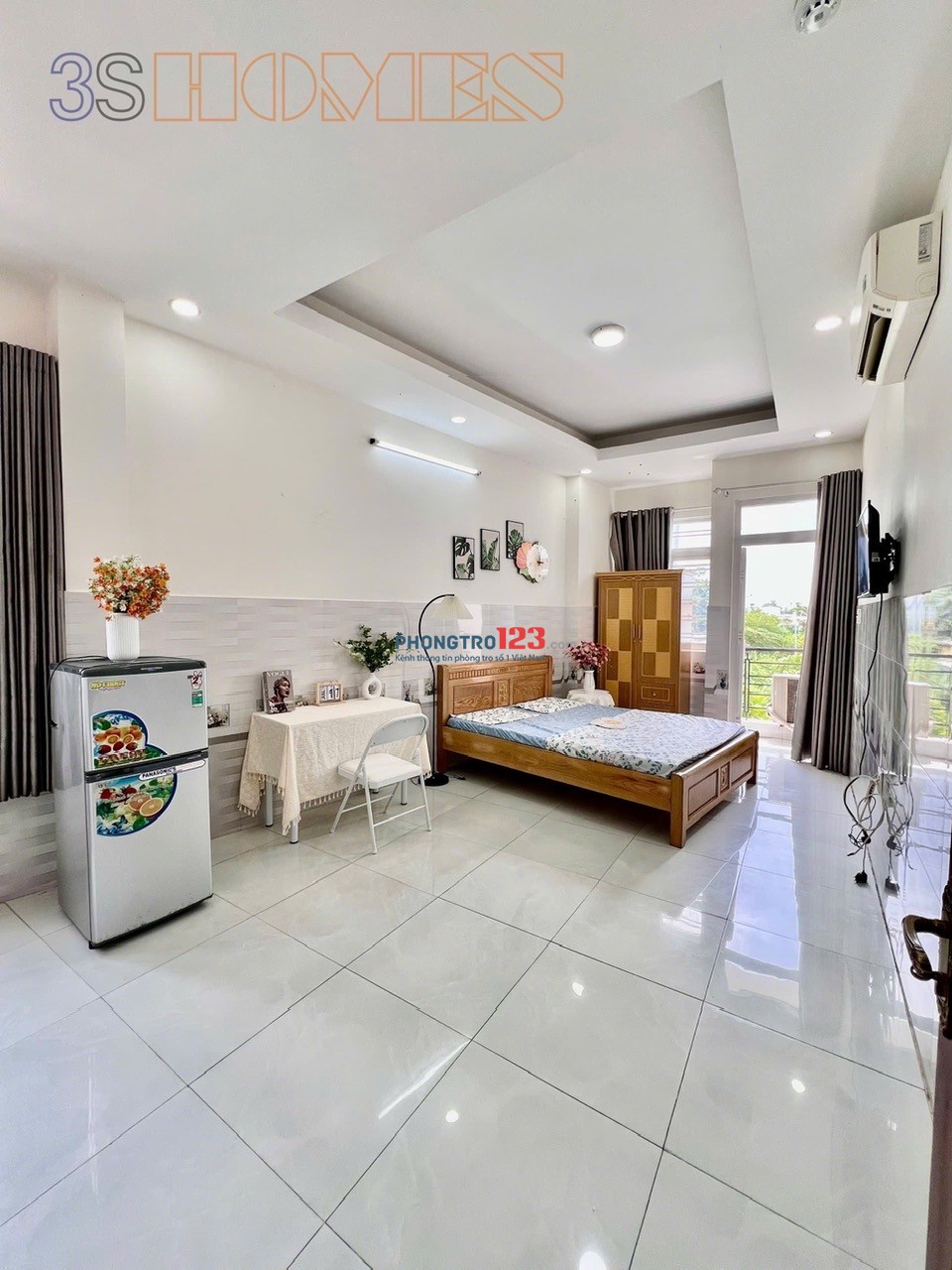 CĂN HỘ FULL NỘI THẤT NGAY SÂN BAY - CV GIA ĐỊNH