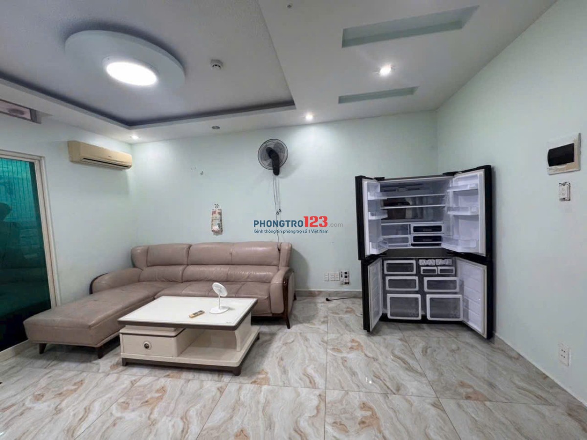 Chung cư 8X Thái An, Phan Huy Ích, p14, GV, 65m2, 2PN, NT, 8tr/th.