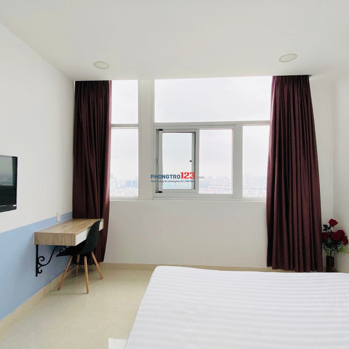 Cho thuê Studio ngay trung tâm quận 7, view landmark, gần lotte, cresscentmall..