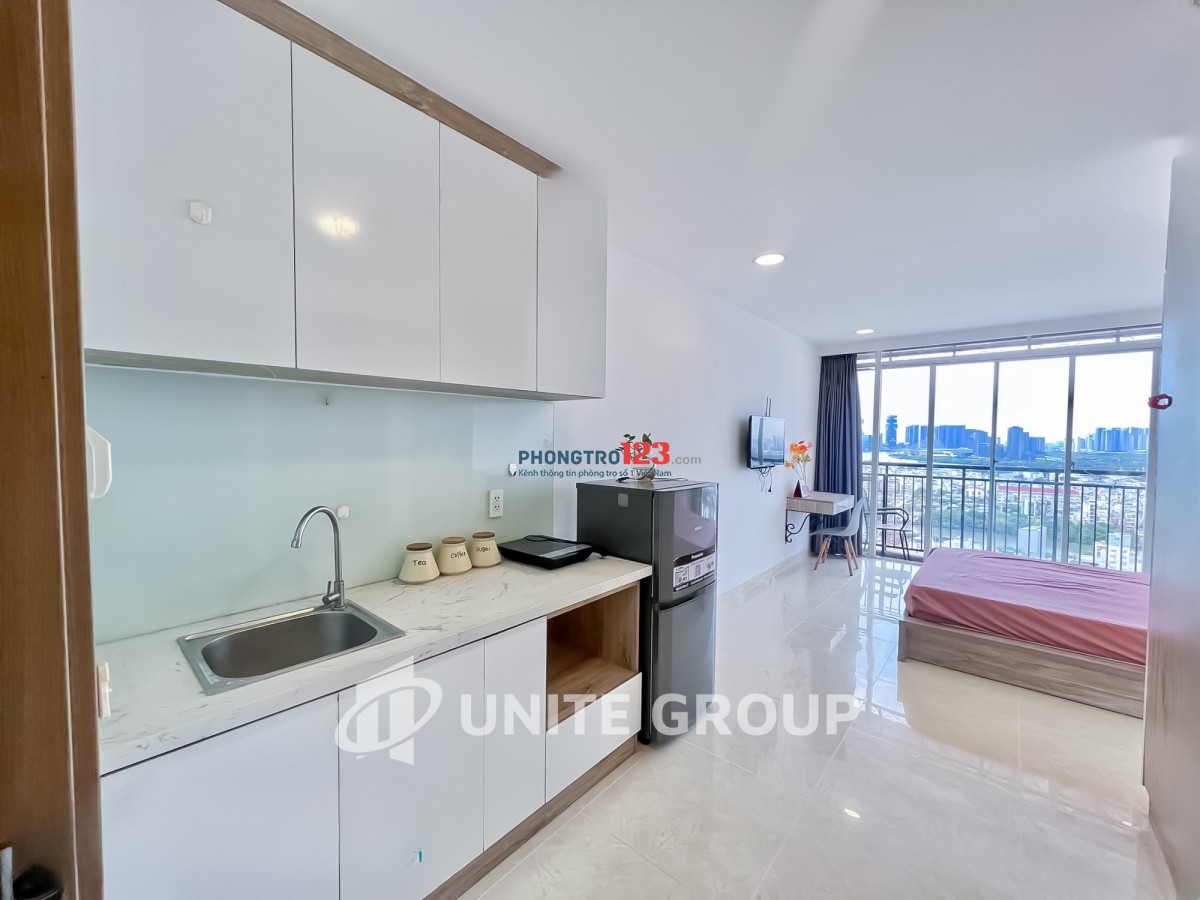 Cho thuê Studio ngay trung tâm quận 7, view landmark, gần lotte, cresscentmall..