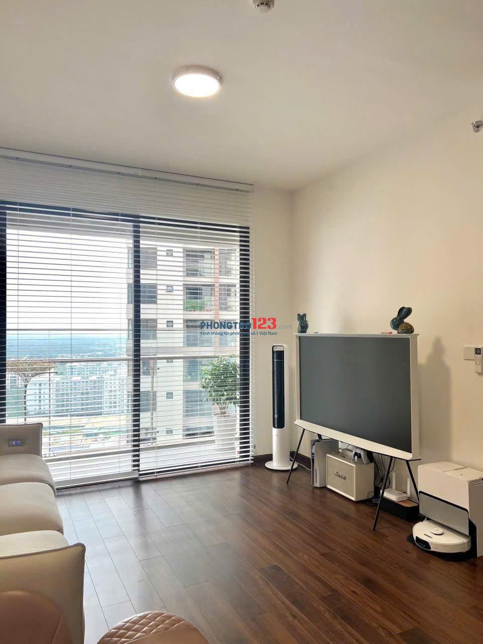 Chung cư Carillon 5, Luỹ Bán Bích, TP: 2p ngủ, 2wc, nội thất mới 12tr/th