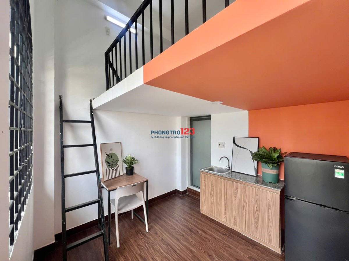 PHÒNG GÁC CAO 2M FULL NỘI THẤT, CÓ BẢO VỆ CÁCH VĂN LĂNG CHỈ 10P CHẠY XE