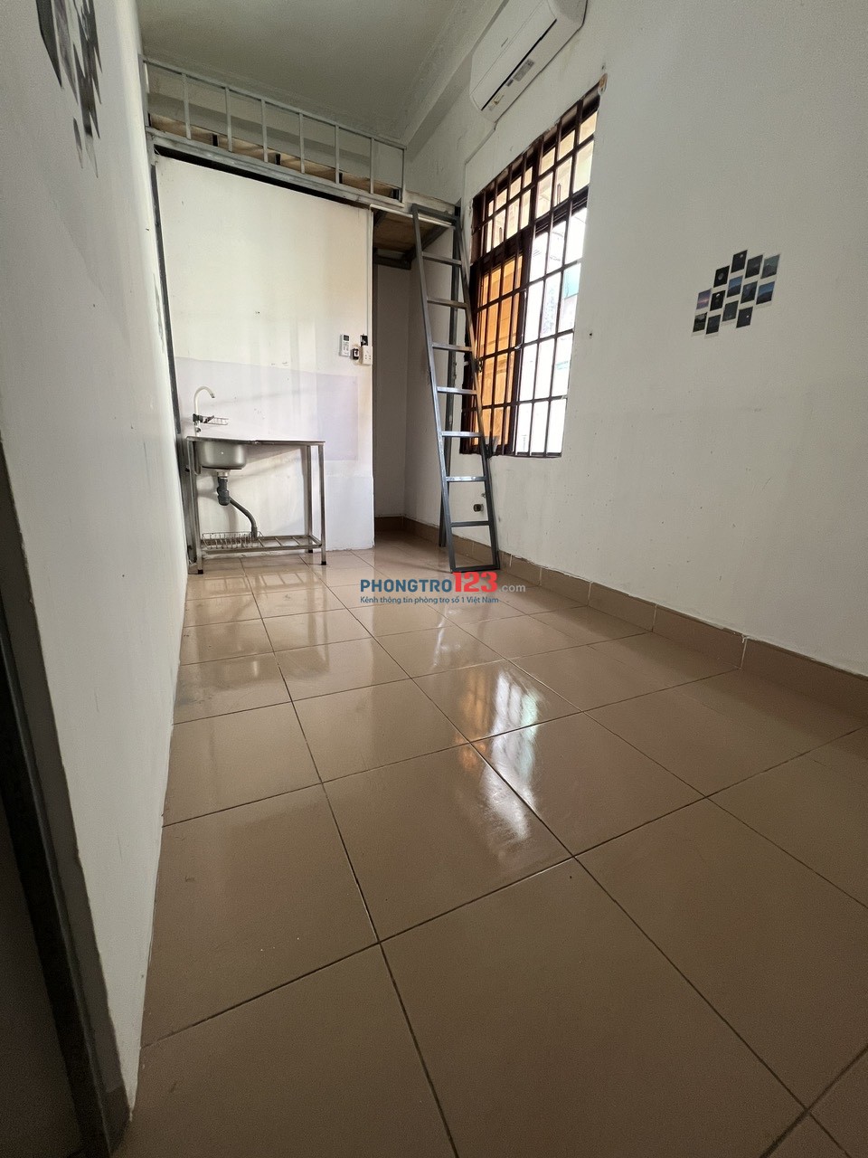 PHÒNG CỬA SỔ, SẠCH SẼ WC RIÊNG, GIỜ TỰ DO GẦN CHỢ BÀ CHIỂU