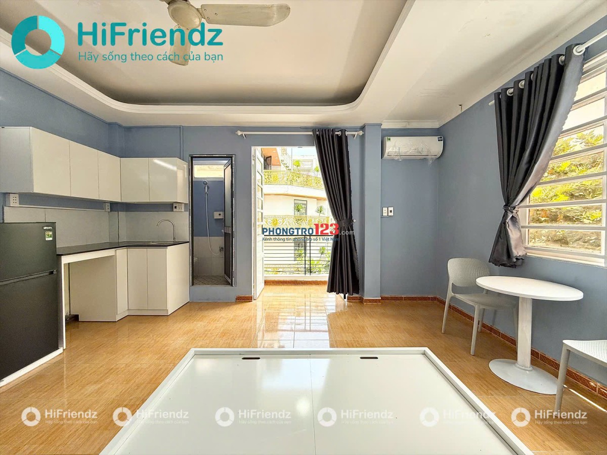CHÍNH CHỦ STUDIO BANCOL DIỆN TÍCH RỘNG, ĐƯỜNG LỚN 2OTO NGAY CHỢ HẠNH THÔNG TÂY