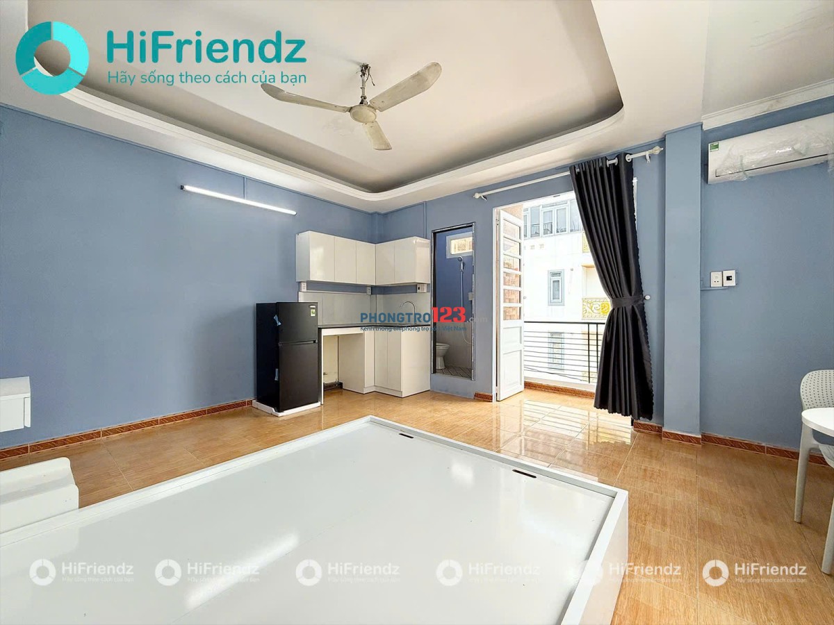 CHÍNH CHỦ STUDIO BANCOL DIỆN TÍCH RỘNG, ĐƯỜNG LỚN 2OTO NGAY CHỢ HẠNH THÔNG TÂY