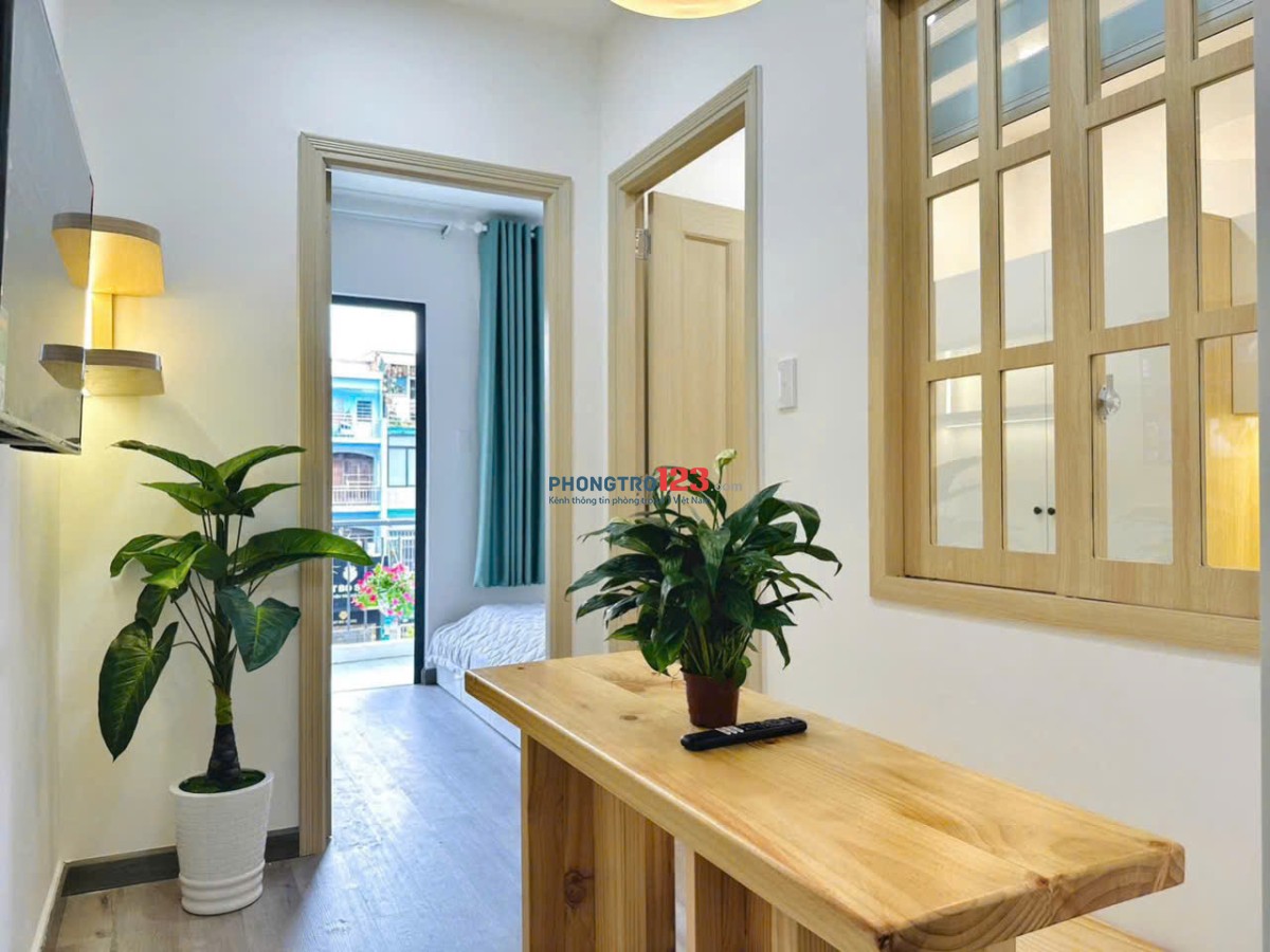 STUDIO 40M2 BAN CÔNG, TÁCH BẾP FULL NT GẦN UEF, GTVT, ĐIỆN BIÊN PHỦ, P22, BÌNH THẠNH