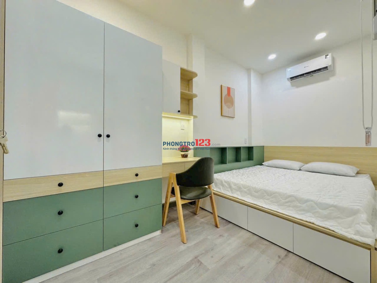 STUDIO 40M2 BAN CÔNG, TÁCH BẾP FULL NT GẦN UEF, GTVT, ĐIỆN BIÊN PHỦ, P22, BÌNH THẠNH