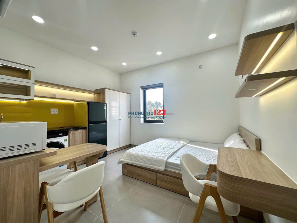 STUDIO FULL NỘI THẤT TIỆN NGHI GẦN HUTECH, HỒNG BÀNG, GTVT ở Nguyễn Gia Trí, P25, Bình Thạnh