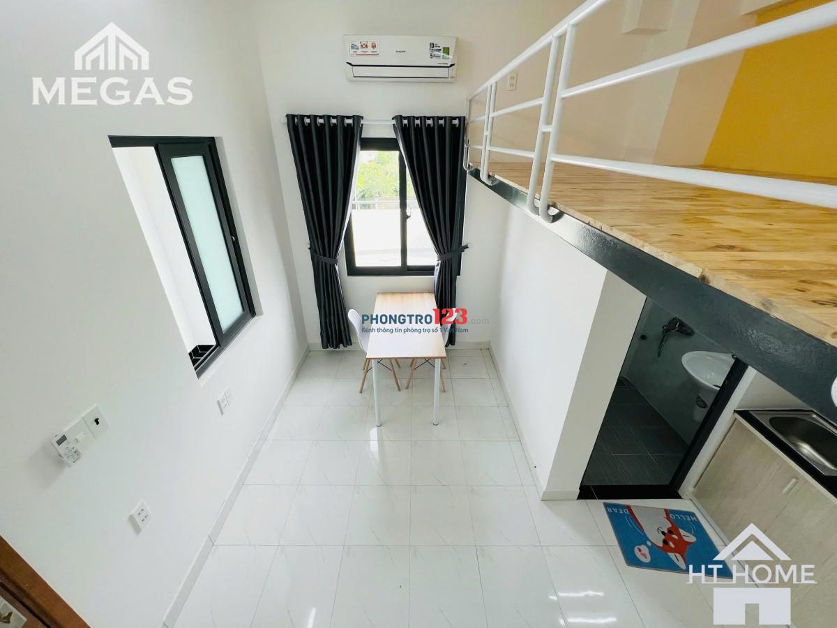 CHO THUÊ PHÒNG GIÁ RẺ - ĐẦY ĐỦ NỘI THẤT GÁC CAO NGAY NGUYỄN ẢNH THỦ - CVPM QUANG TRUNG
