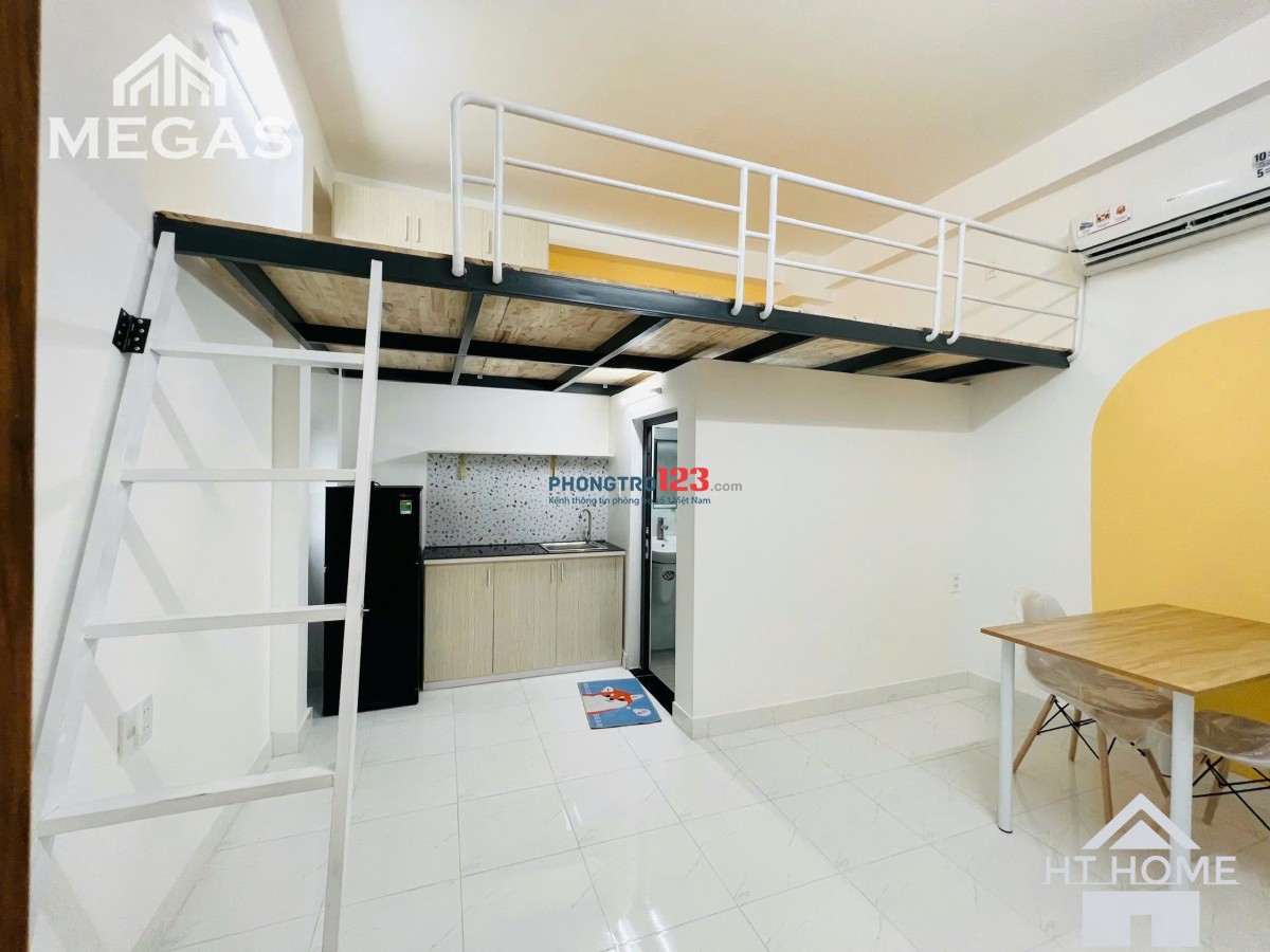 CHO THUÊ PHÒNG GIÁ RẺ - ĐẦY ĐỦ NỘI THẤT GÁC CAO NGAY NGUYỄN ẢNH THỦ - CVPM QUANG TRUNG