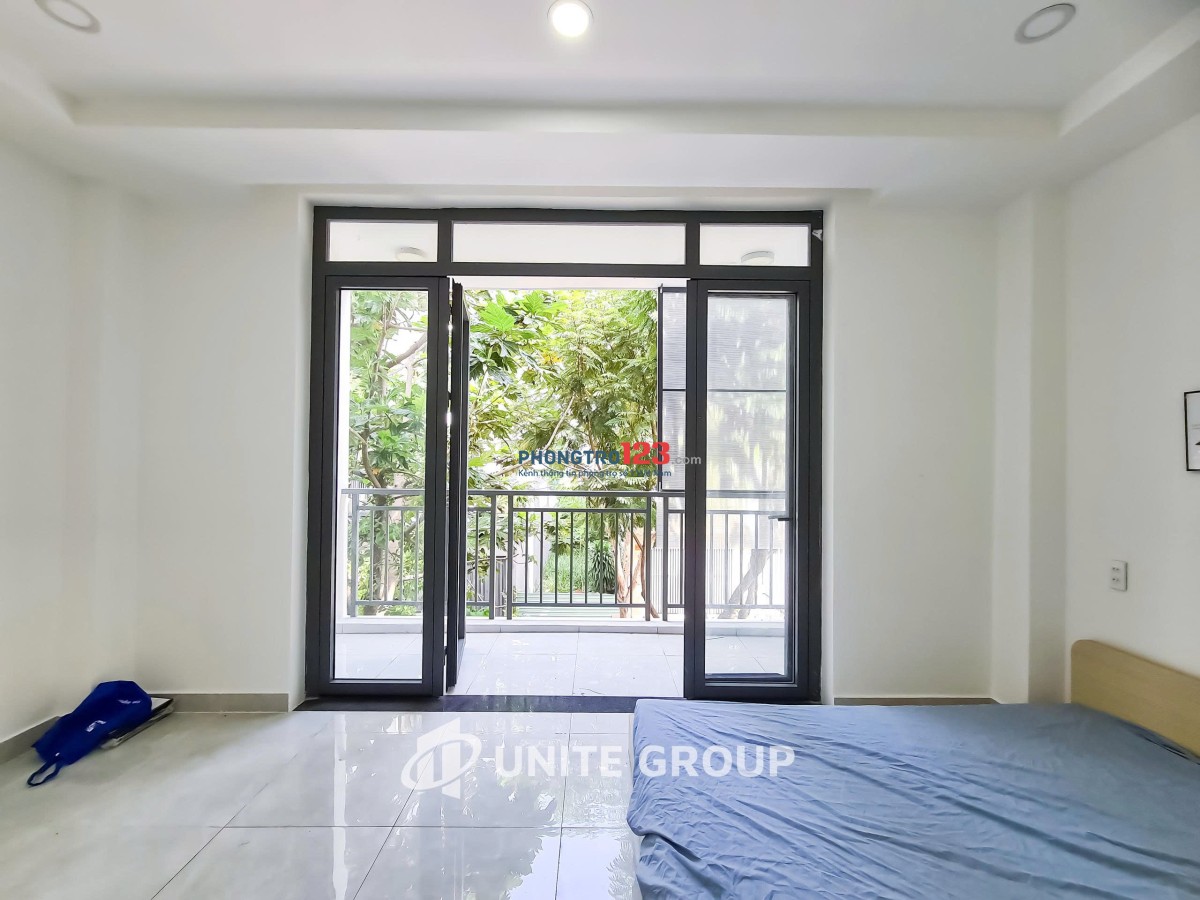 Cho Thuê Phòng Full Nội Thất, Cửa Sổ Và Ban Công Thoáng Mát ở Bình Thạnh Gần Đại Học Văn Lang