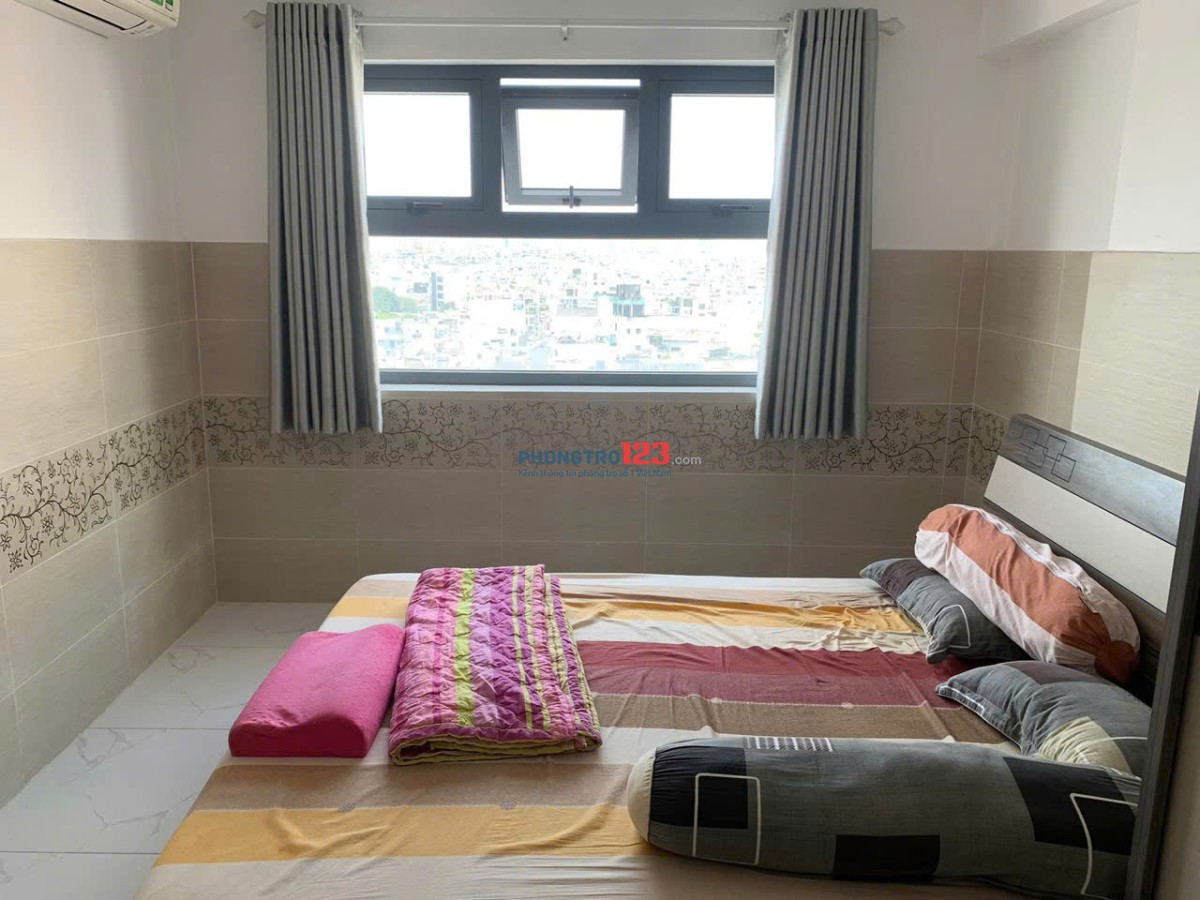 Chung cư D5, Đường D5,Bình Thạnh: 110m2, 3p ngủ, full nội thất, 14 triệu