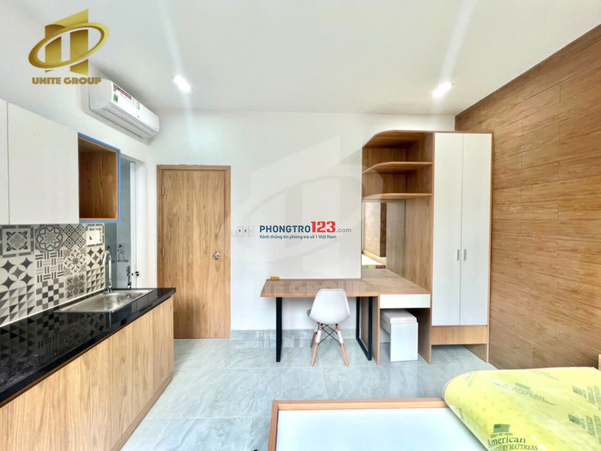 PHÒNG TRỌ FULL NỘI THẤT CỬA SỔ LỚN THOÁNG MÁT DECOR SIÊU ĐẸP NGAY GẦN ĐẠI HỌC UEF, HUTECH, HỒNG BÀNG