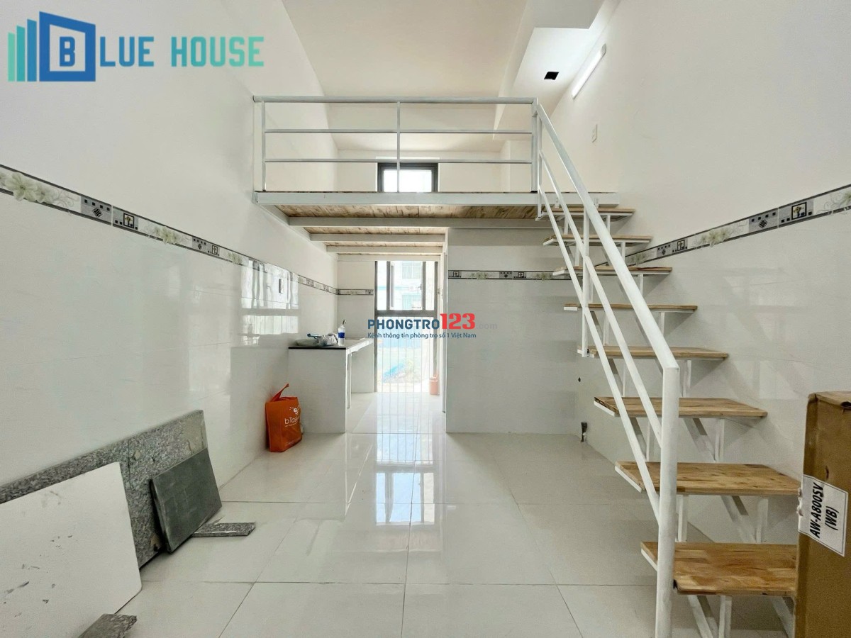 Cho Thuê Căn Hộ Có Gác 20m2 Full Nội Thất Cửa Sổ Thoáng – Khu ETown Tân Bình