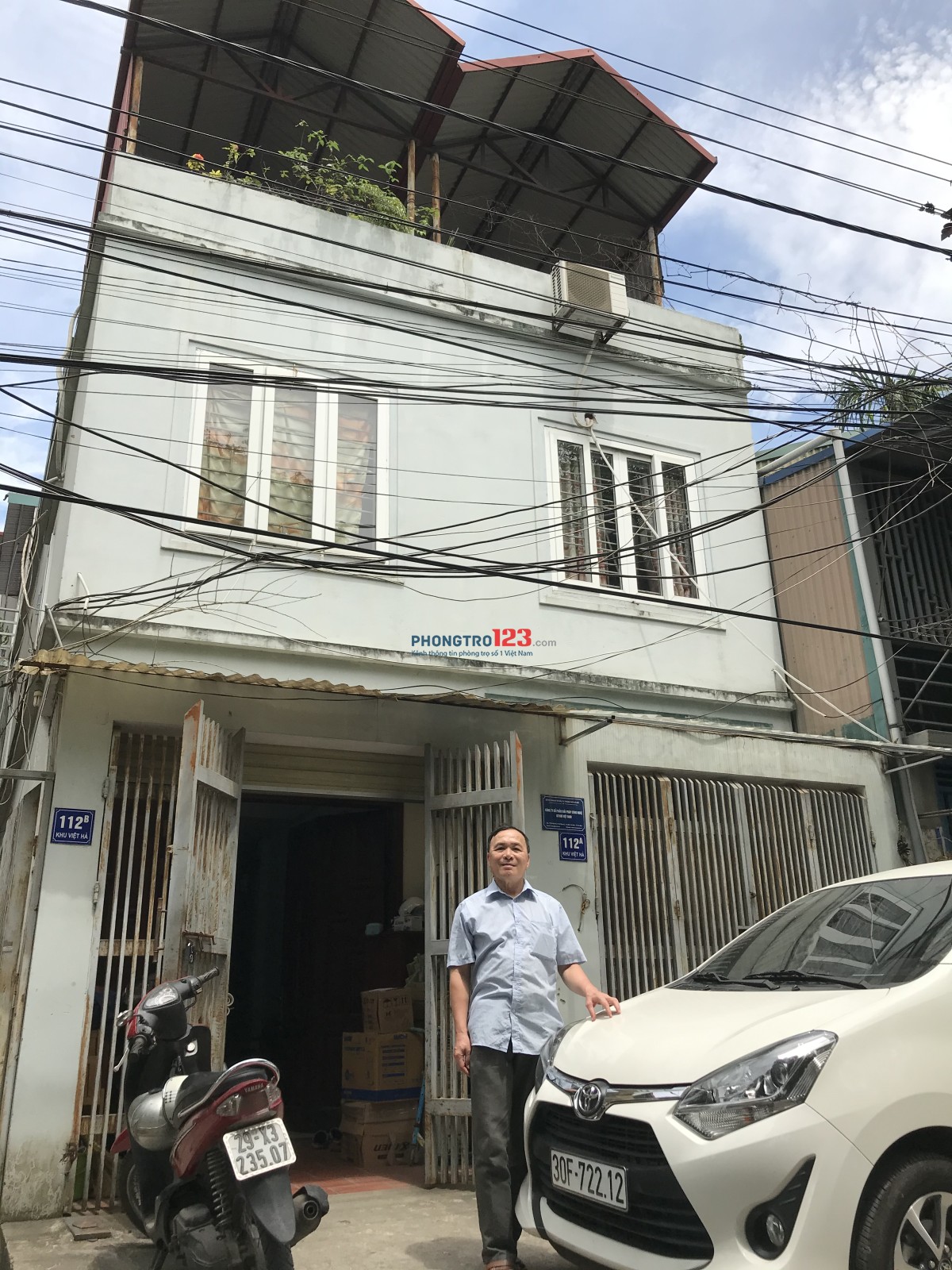 Cho thuê nhà tại số 112b đường Cầu Noi, phường Cổ Nhuế 2 Bắc Từ Liêm HN