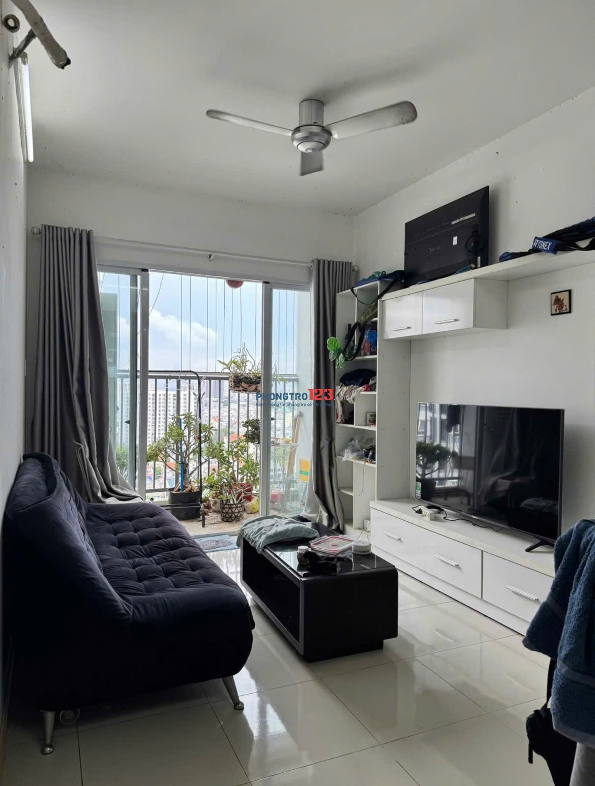 C/c Phúc yên, Phan Huy Ích, p15, TB, 77m2, 2PN, 2WC, 9tr5/th, Nhà mới.