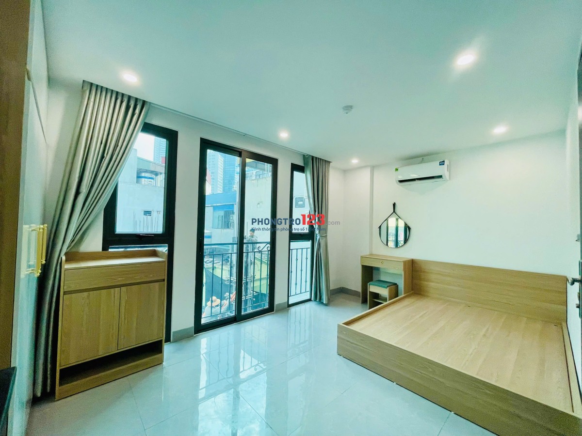Phòng studio Thang máy oto đỗ cách nhà 10m