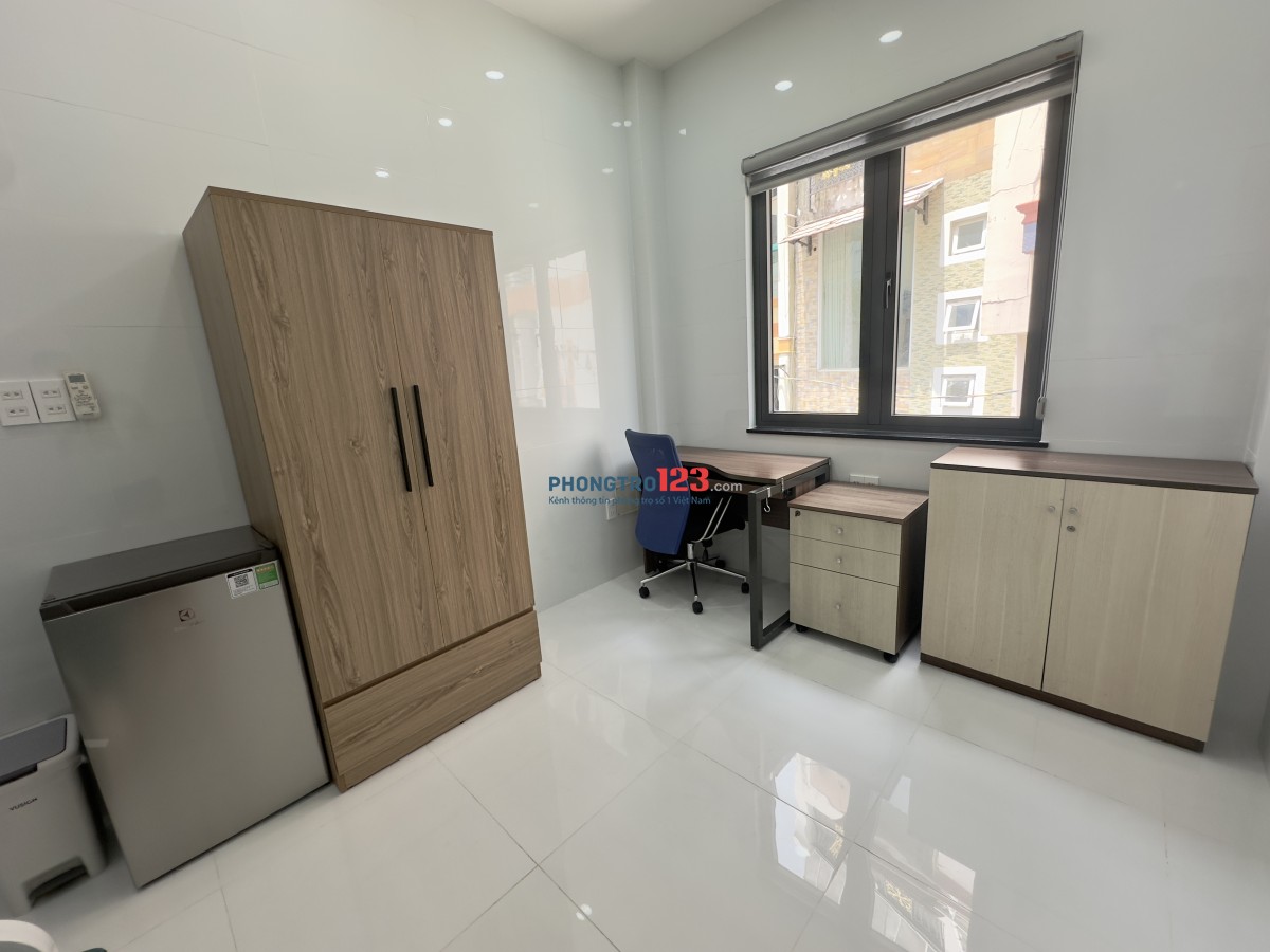 CHO THUÊ PHÒNG TRỌ FULL NỘI THẤT TRUNG TÂM Q3