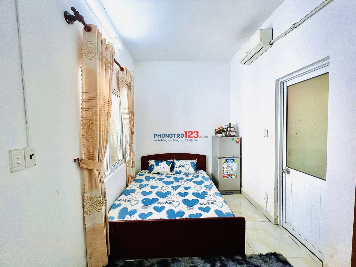 PHÒNG CHO THUÊ ĐẦY ĐỦ TIỆN NGHI, CỬA SỔ AN NINH PHAN HUY ÍCH 4' ĐI eMART GÒ VẤP