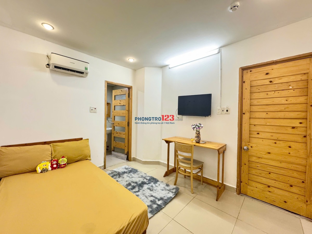 PHÒNG CHO THUÊ ĐẦY ĐỦ TIỆN NGHI, AN NINH LÊ VĂN SỸ QUẬN 3, 2' ĐI ĐH SƯ PHẠM