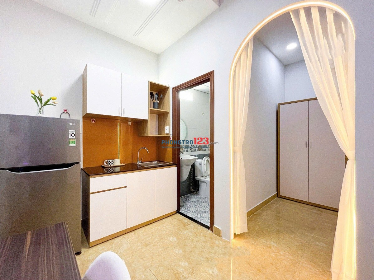 CĂN HỘ TÁCH BẾP, FULL NỘI THẤT SÁT ĐH KINH TẾ, HUFLIT, NTĐ PHÚ THỌ QUẬN 10