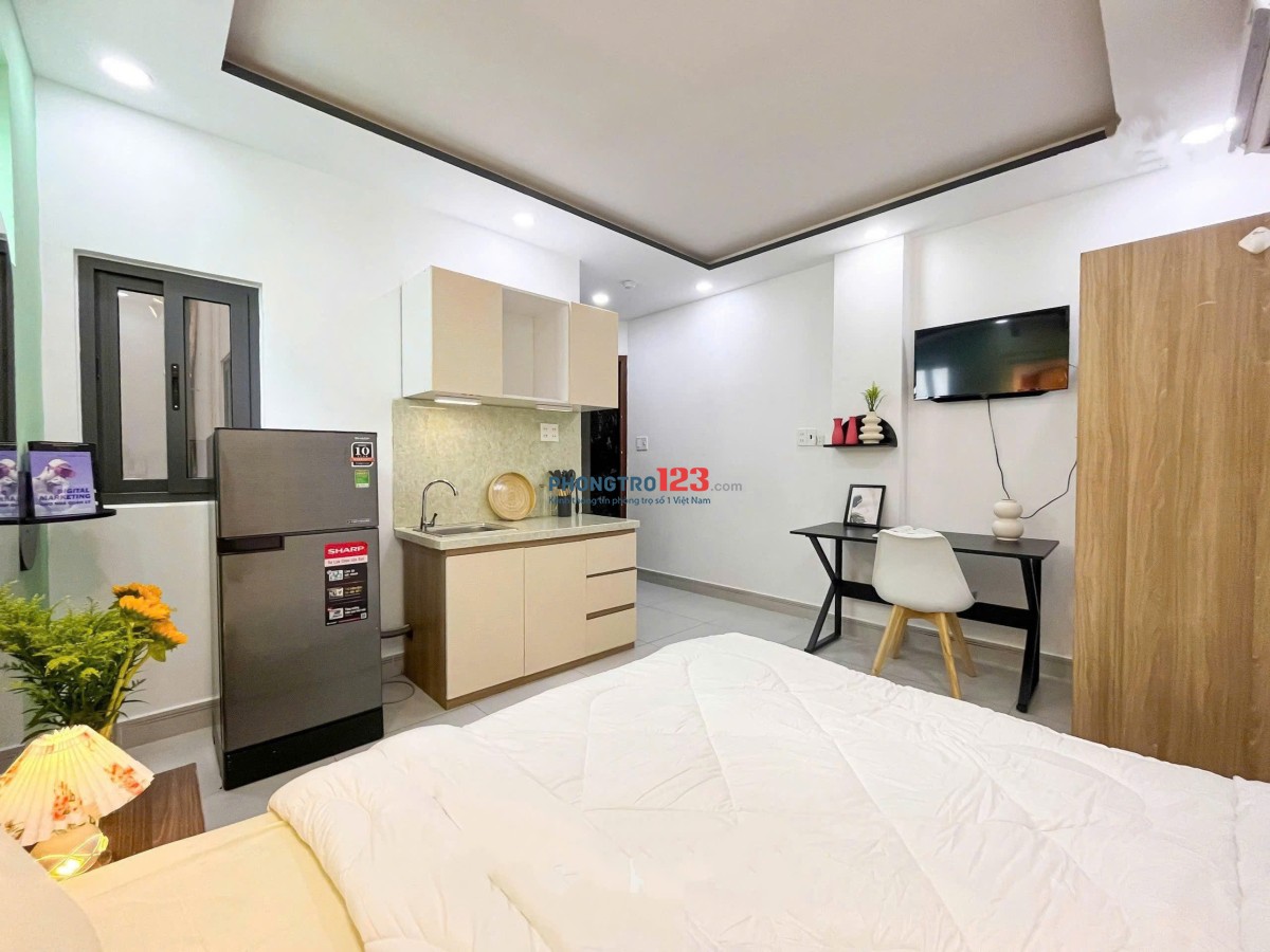 NGẤT NGÂY CON GÀ TÂY VỚI DẠNG PHÒNG STUDIO FULL NỘI THẤT ZDÁ CHỈ TỪ 6XXX