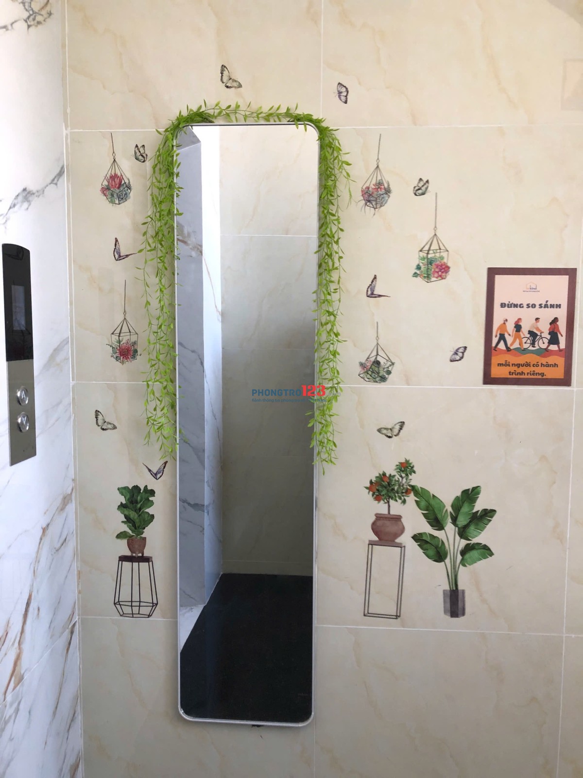Nhà KTX Nữ ngay ĐH Ngân Hàng (400m, đi bộ được), SPKT, Hutech,... Mới toanh mới xây, An ninh, Sạch