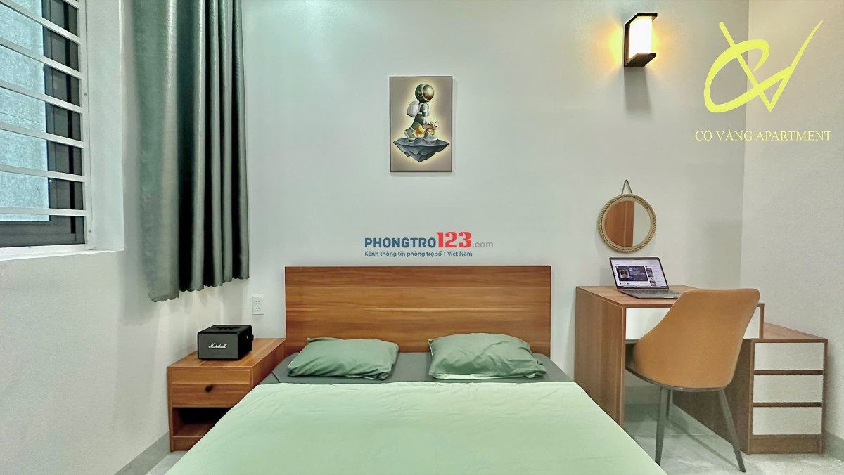 CHO THUÊ PHÒNG FULL NỘI THẤT 32m2 CỬA SỔ VÀ BAN CÔNG THOÁNG MÁT Ở BÌNH THẠNH NGAY ĐẠI HỌC VĂN LANG