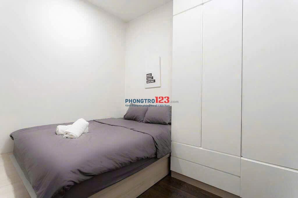 Chung cư Botanica Premier,P2, Tân Bình: 75m2, 2p ngủ, nội thất, 17,5tr/th