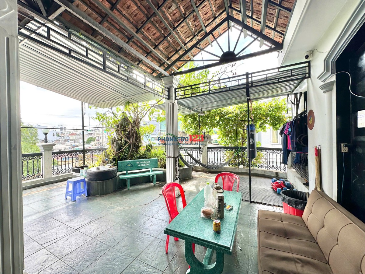 Ký túc xá tư nhân cao cấp bao mọi chi phí nằm trong biệt thự gần sân bay 83/49 Trương Đăng Quế p3 GV