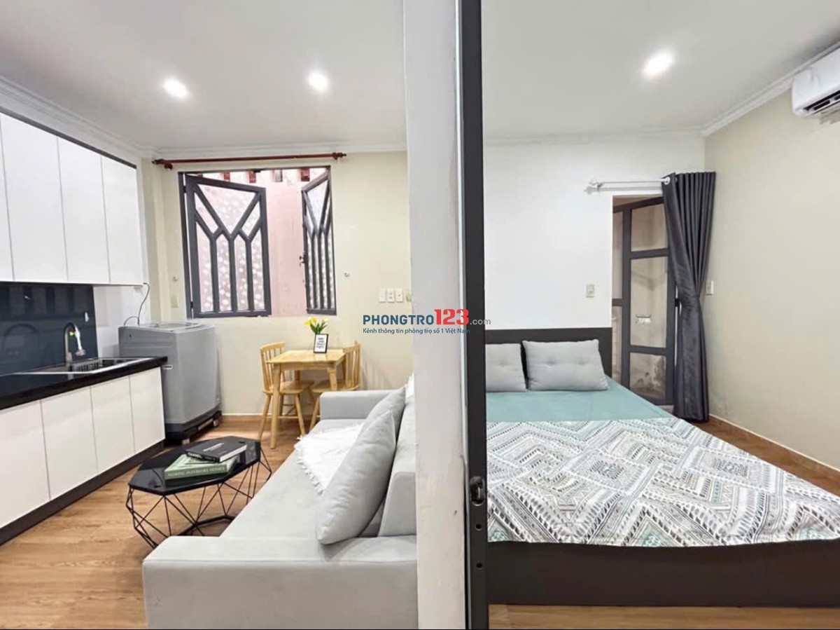 Phòng full Nội thất, giặt riêng Đinh Tiên Hoàng - ngay cầu Bông giáp Đakao - Tân Định