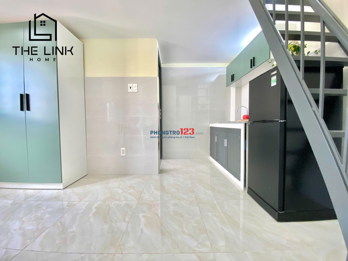 Phòng trọ Full Nội Thất, cửa Sổ lớn, gần Ga Metro, Hàng xanh, Hutech, Vinhome Tân Cảng, Cầu Sài Gòn