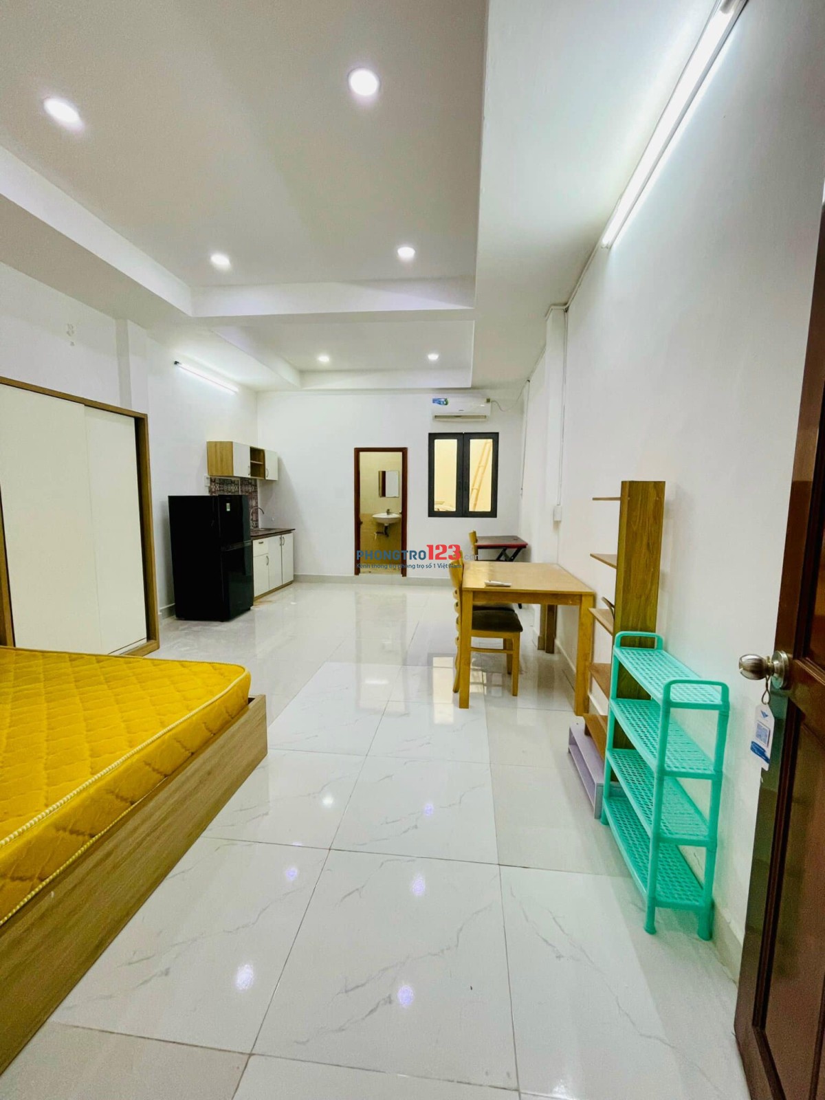 PHÒNG CHO THUÊ 1PN TÁCH BẾP – QUẬN 3, FULL NỘI THẤT