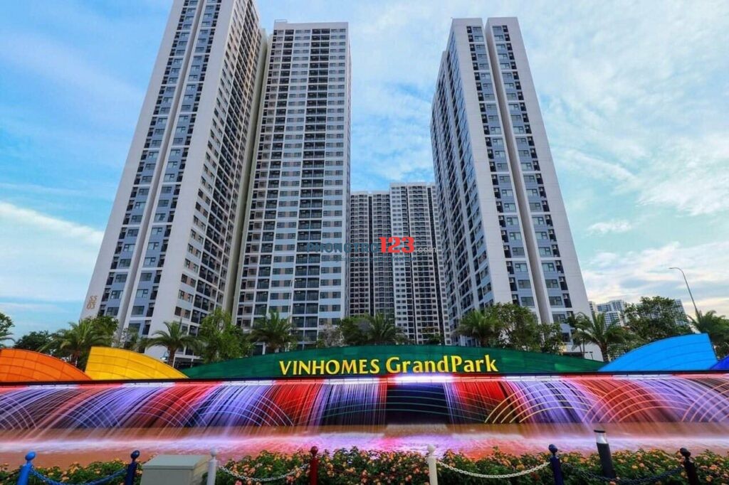 KTX Vinhomes Grand Park – Gần ĐH Nguyễn Tất Thành, ĐH FPT, UFM, Văn Hóa, GTVT