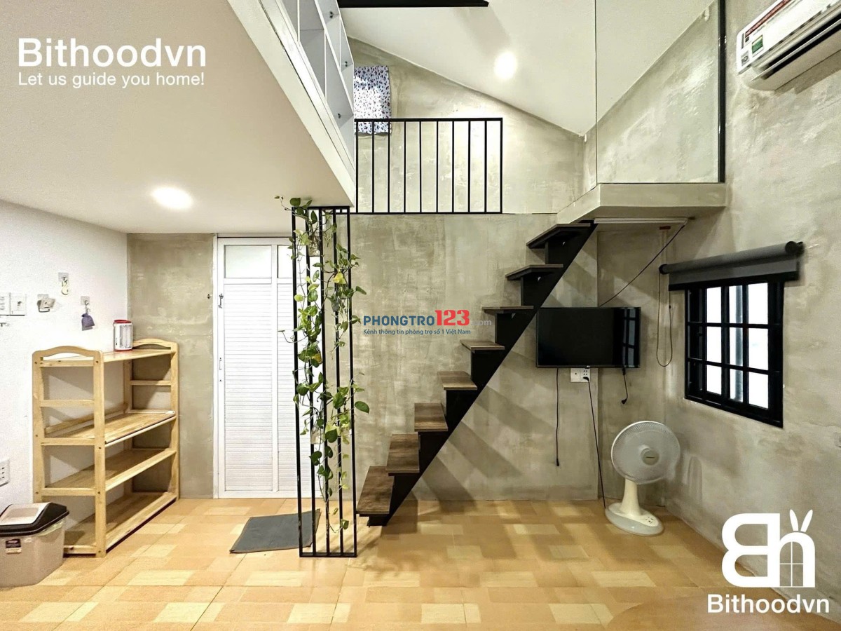  Cho Thuê Căn Hộ Có Gác Như Nhà 1 Trệt 1 Lầu Không Giới Hạn Người Ở Full Nội Thất Ngay Sân Bay