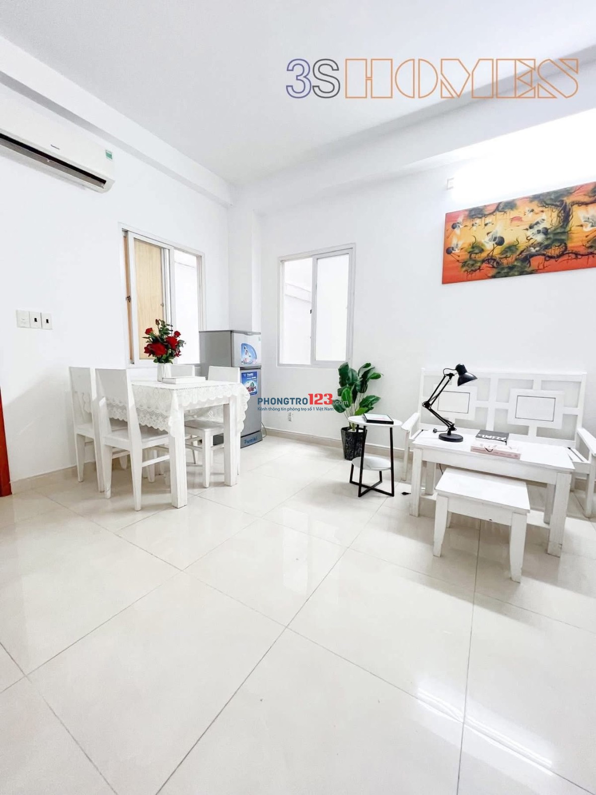 Phòng cho thuê tách bếp phù hợp ở gia đình, nhóm bạn