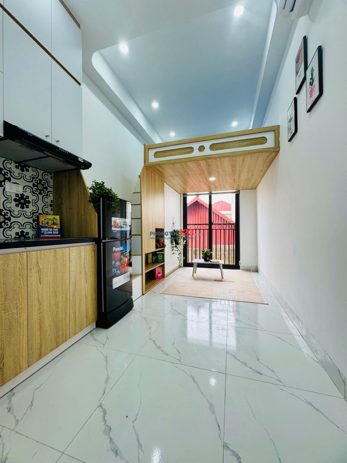 Phòng Gác xép, Ban công, thoáng full đồ
