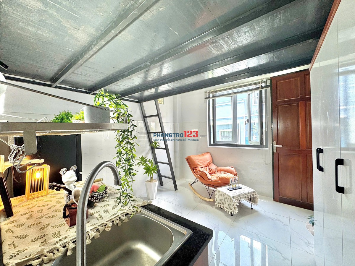 Cho Thuê Phòng GÁC CAO 1M7 SẠCH SẼ - Rộng Thoáng GIÁ TỐT - LÊ THÚC HOẠCH - TÂN HƯƠNG - Có Máy Lạnh