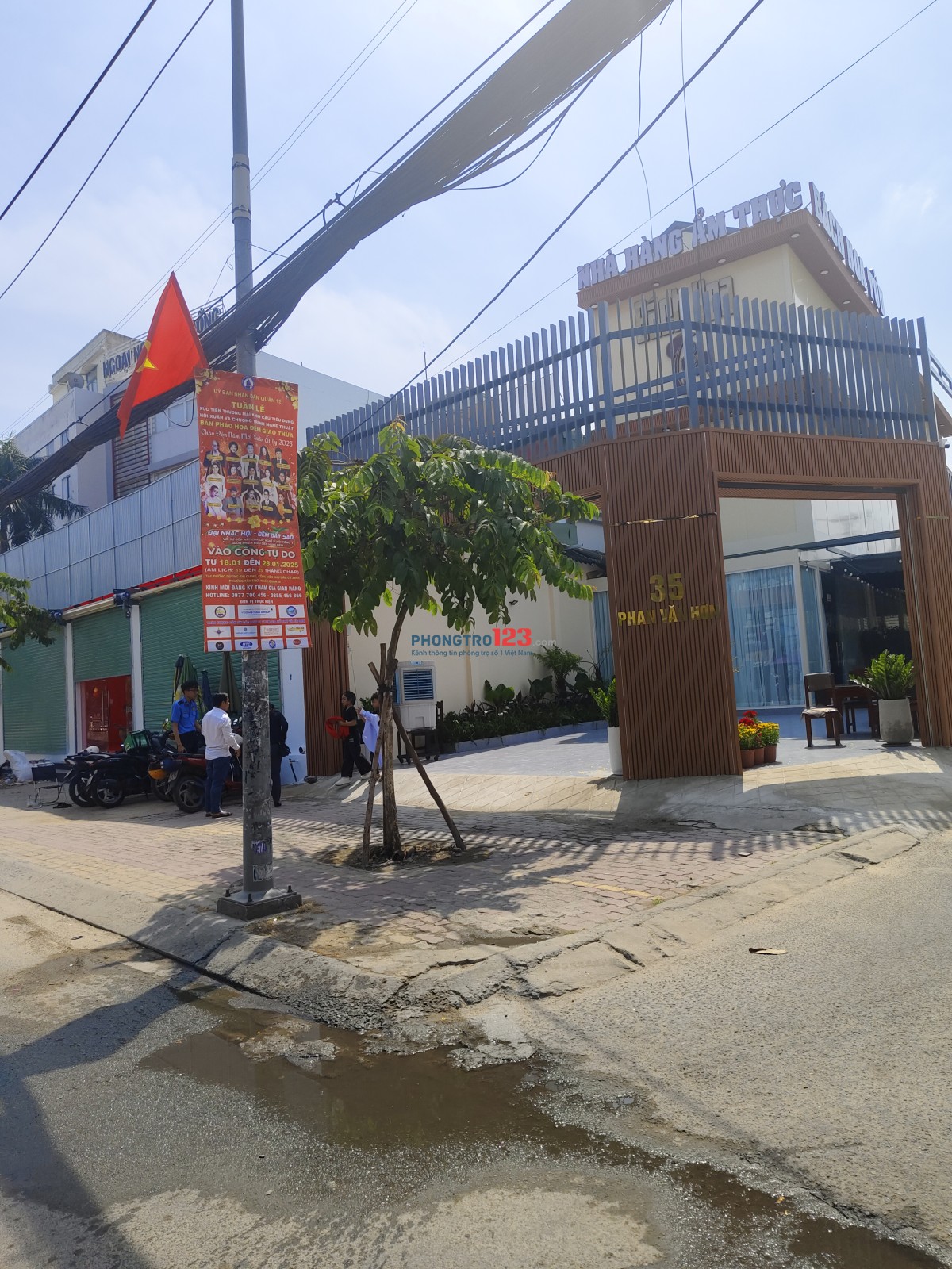 Hẻm 35 PHAN VĂN HỚN Q12: CÒN 1 phòng LẦU 2, CÓ GÁC, WC RIÊNG. KHÔNG CHUNG CHỦ, CHÍNH CHỦ CHO THUÊ !!