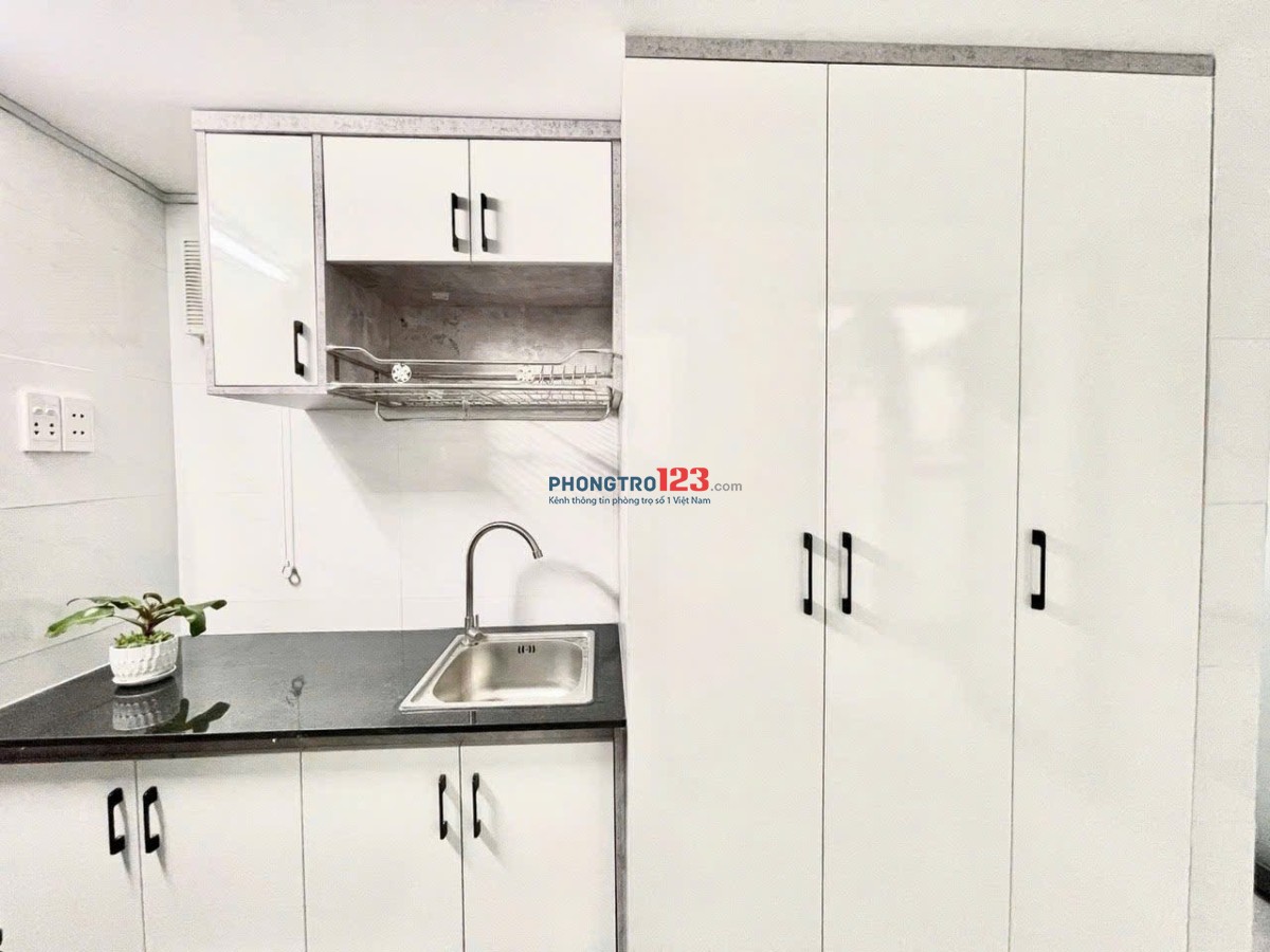 Thuê ngay phòng Duplex 25m2- Full nội thất, gác cao tại Vạn Kiếp, Bình Thạnh, gần khu Phan Xích Long