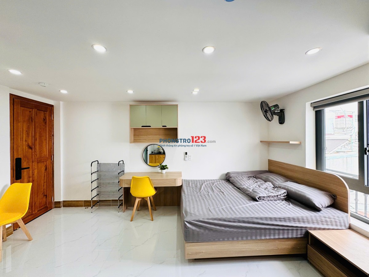 CHO THUÊ PHÒNG TRỌ FULL NỘI THẤT CỨA SỔ LỚN MÁY GIẶT RIÊNG Ở BÌNH THẠNH CHO SINH VIÊN VĂN LANG