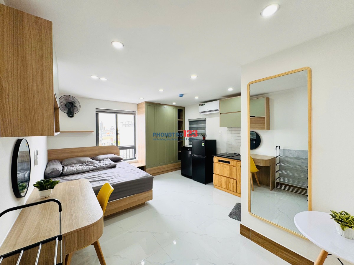 CHO THUÊ PHÒNG TRỌ FULL NỘI THẤT CỨA SỔ LỚN MÁY GIẶT RIÊNG Ở BÌNH THẠNH CHO SINH VIÊN VĂN LANG