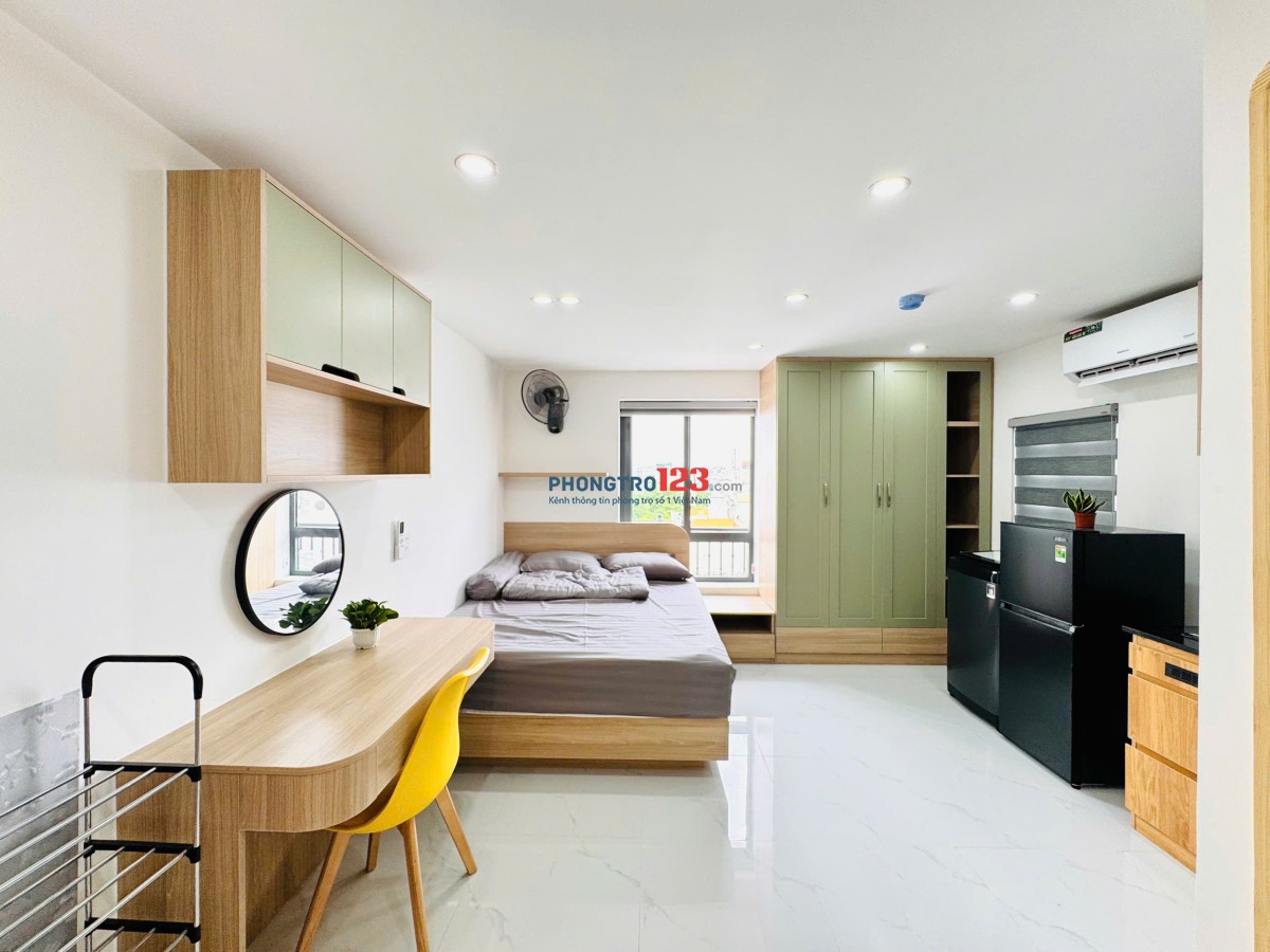 CHO THUÊ PHÒNG TRỌ FULL NỘI THẤT CỨA SỔ LỚN MÁY GIẶT RIÊNG Ở BÌNH THẠNH CHO SINH VIÊN VĂN LANG