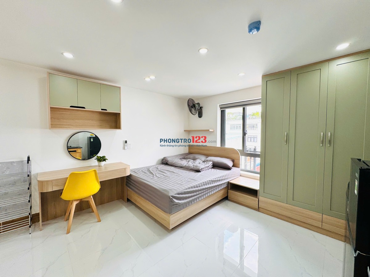CHO THUÊ PHÒNG TRỌ FULL NỘI THẤT CỨA SỔ LỚN MÁY GIẶT RIÊNG Ở BÌNH THẠNH CHO SINH VIÊN VĂN LANG