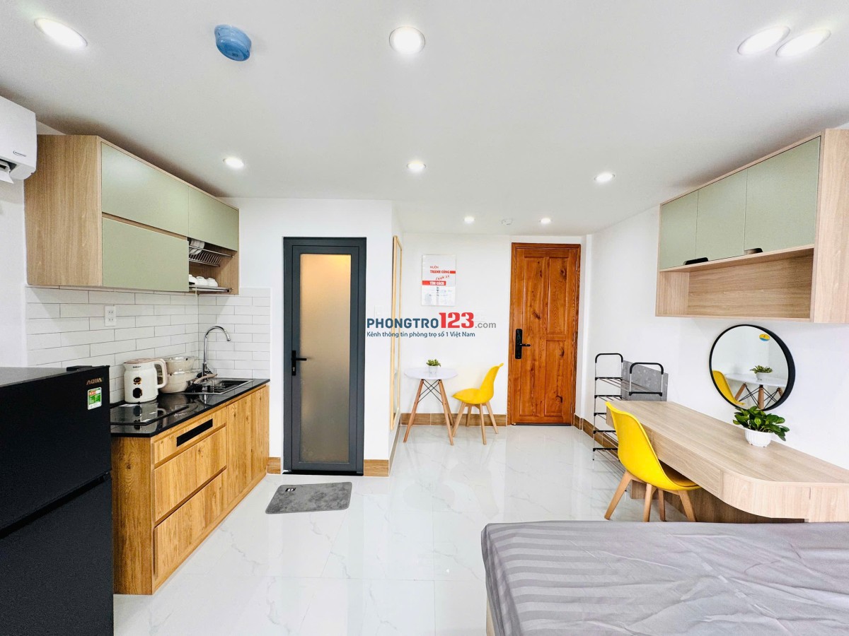 CHO THUÊ PHÒNG TRỌ FULL NỘI THẤT CỨA SỔ LỚN MÁY GIẶT RIÊNG Ở BÌNH THẠNH CHO SINH VIÊN VĂN LANG