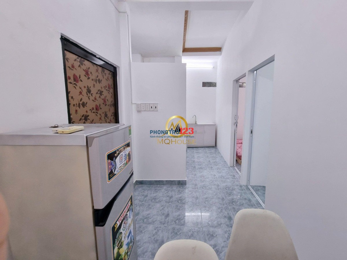 Căn 2 phòng ngủ nguyễn tri phương gần cầu vượt 3/2 thành thái bv nhi đồng lý thái tổ satramart