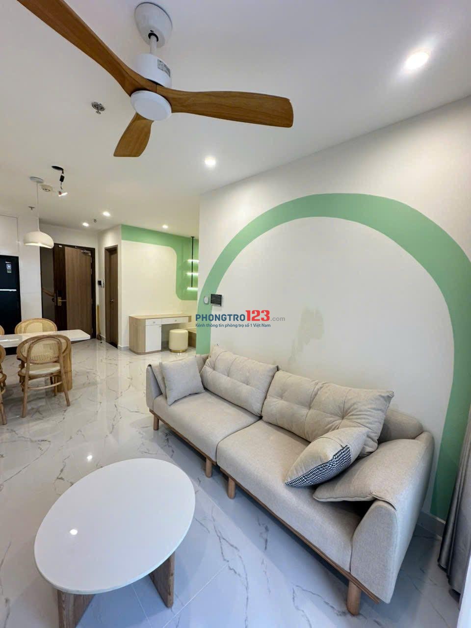 C/c Carillon 5, Hòa Thạnh, Tân Phú: 78m2, 2p ngủ, NTCC, 12tr/th