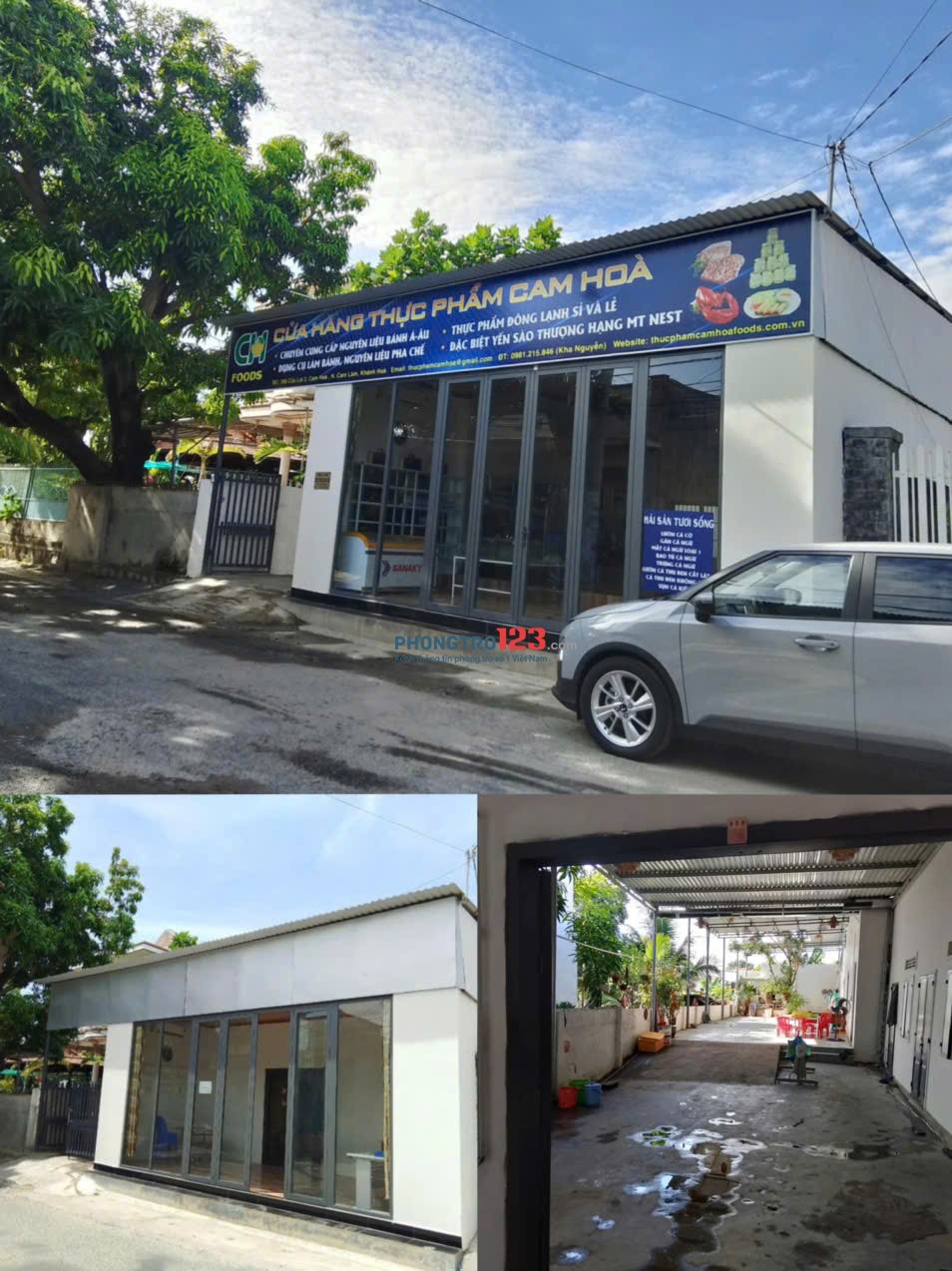 CHO THUÊ MẶT BẰNG 100M2 RIÊNG BIỆT - CỬU LỢI, CAM LÂM, KHÁNH HÒA - GIÁ THUÊ HỢP LÝ